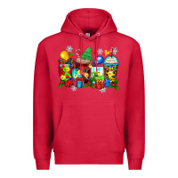 Cardinal autism christmas coffee cups Premium Hoodie - Zillion Design Studio