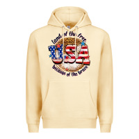 Pina Colada land of the free usa because of the brave billie w Premium Hoodie - texasbilliewilder