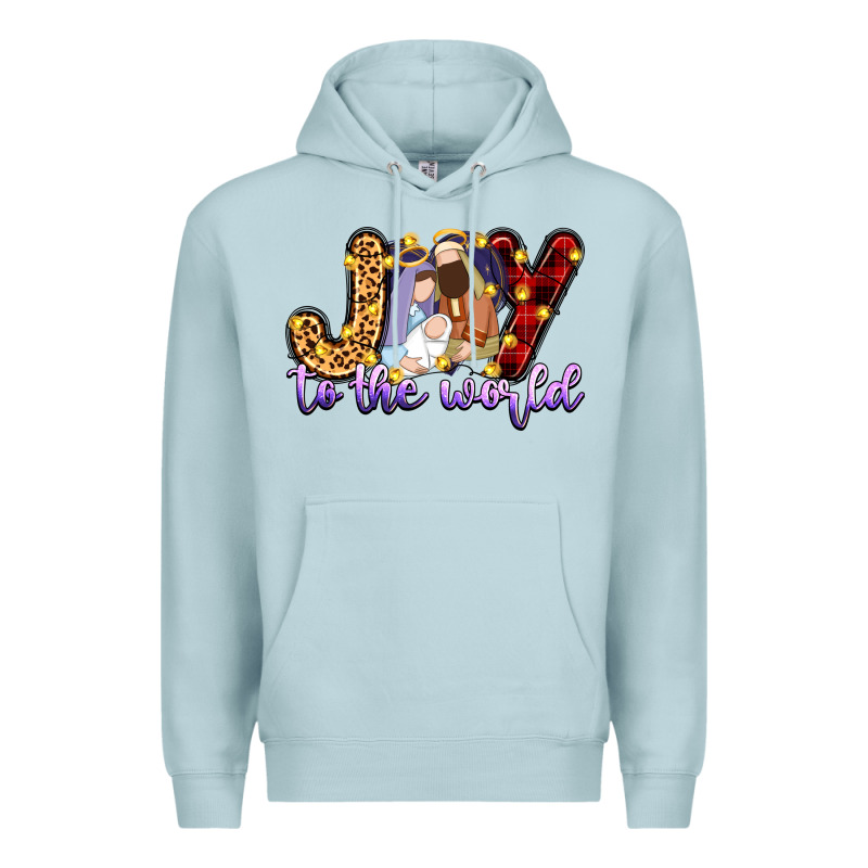 Joy To The World Premium Hoodie by Zillion Design Studio | Teevron