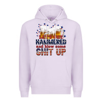 Lilac lets get hammered Premium Hoodie - texasbilliewilder