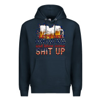 Navy lets get hammered Premium Hoodie - texasbilliewilder