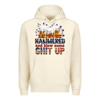Sandshell lets get hammered Premium Hoodie - texasbilliewilder