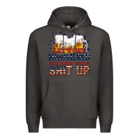 Smoke lets get hammered Premium Hoodie - texasbilliewilder
