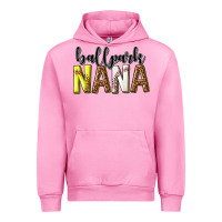 Fuchsia Pink ballpark nana with leopard Urban Hoodie - texasbilliewilder