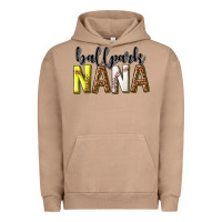 Pigment Burro ballpark nana with leopard Urban Hoodie - texasbilliewilder
