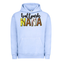 Pigment Grape Ice ballpark nana with leopard Urban Hoodie - texasbilliewilder