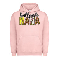 Pigment Salmon ballpark nana with leopard Urban Hoodie - texasbilliewilder