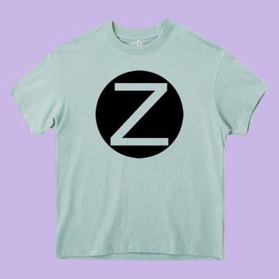 Zeerba Logo Redimension V2 Heavy Core Tee Designed By Chombo