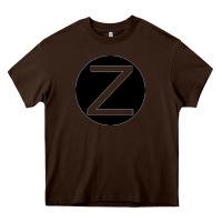 Chocolate Brown zeerba logo redimension v2 Heavy Core Tee - chombo