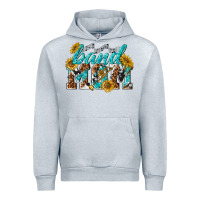 Heather Grey band mom Urban Hoodie - texasbilliewilder