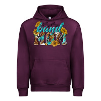 Mauve Wine band mom Urban Hoodie - texasbilliewilder