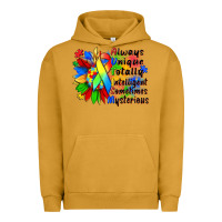 Pigment Peanut Butter always unique totally intelligent sometimes myster Urban Hoodie - Zillion Design Studio