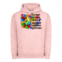 Pigment Salmon always unique totally intelligent sometimes myster Urban Hoodie - Zillion Design Studio