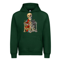 Forest Green inhale peace exhale chaos Urban Hoodie - RanaPortraitStore