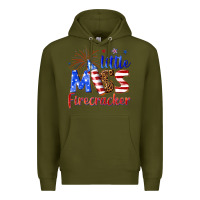Army Green little miss firecracker billie wilder Premium Hoodie - texasbilliewilder