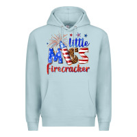 Blue Mist little miss firecracker billie wilder Premium Hoodie - texasbilliewilder