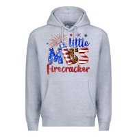 Heather Grey little miss firecracker billie wilder Premium Hoodie - texasbilliewilder