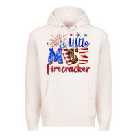 Pale Pink little miss firecracker billie wilder Premium Hoodie - texasbilliewilder