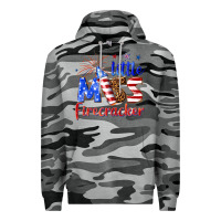 Slate Camo little miss firecracker billie wilder Premium Hoodie - texasbilliewilder