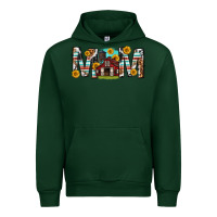 Forest Green barn mom western mother s day Urban Hoodie - texasbilliewilder