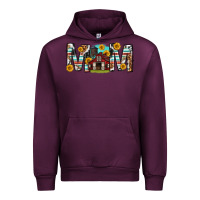 Mauve Wine barn mom western mother s day Urban Hoodie - texasbilliewilder