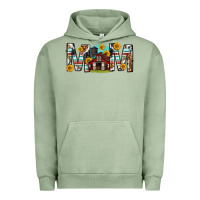 Pigment Oil Green barn mom western mother s day Urban Hoodie - texasbilliewilder