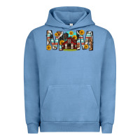 Pigment Pebble Blue barn mom western mother s day Urban Hoodie - texasbilliewilder