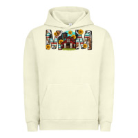 Pigment Pistachio barn mom western mother s day Urban Hoodie - texasbilliewilder