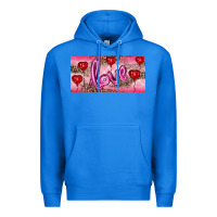 True Royal Valentine's Day Love Balloon Heart Balloons Premium Hoodie - RanaPortraitStore