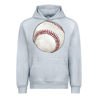 Heather Grey baseball Urban Hoodie - texasbilliewilder