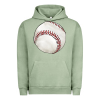 Pigment Oil Green baseball Urban Hoodie - texasbilliewilder