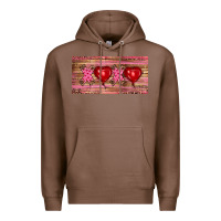 Chestnut Valentine's Day Xoxo Premium Hoodie - RanaPortraitStore