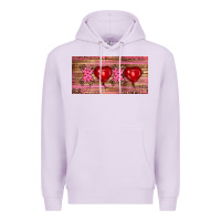 Lilac Valentine's Day Xoxo Premium Hoodie - RanaPortraitStore