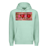 Seafoam Valentine's Day Xoxo Premium Hoodie - RanaPortraitStore