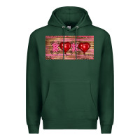 Sports Green Valentine's Day Xoxo Premium Hoodie - RanaPortraitStore