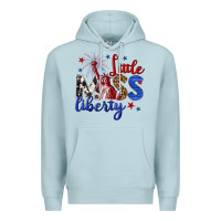 Blue Mist little miss liberty billie wilder Premium Hoodie - texasbilliewilder