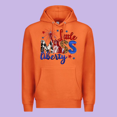 Little Miss Liberty Billie Wilder Premium Hoodie Designed By Texasbilliewilder