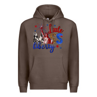 Coffee little miss liberty billie wilder Premium Hoodie - texasbilliewilder