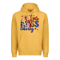 Mustard little miss liberty billie wilder Premium Hoodie - texasbilliewilder