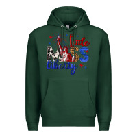 Sports Green little miss liberty billie wilder Premium Hoodie - texasbilliewilder