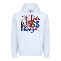 White little miss liberty billie wilder Premium Hoodie - texasbilliewilder