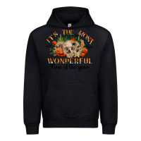 Black it's the most wonderful time of the year Urban Hoodie - RanaPortraitStore