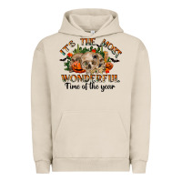 Pigment French Oak it's the most wonderful time of the year Urban Hoodie - RanaPortraitStore