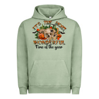 Pigment Oil Green it's the most wonderful time of the year Urban Hoodie - RanaPortraitStore