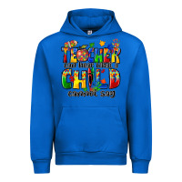 Cobalt teacher can hear what a child cannot say Urban Hoodie - Zillion Design Studio