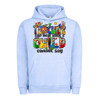 Pigment Grape Ice teacher can hear what a child cannot say Urban Hoodie - Zillion Design Studio