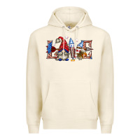Tofu love 4th july with gnome billie wilder Premium Hoodie - texasbilliewilder