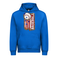 Cobalt baseball american flag Urban Hoodie - texasbilliewilder