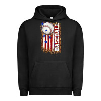 Baseball American Flag Urban Hoodie | Teevron