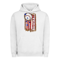 Pigment Lunar Rock baseball american flag Urban Hoodie - texasbilliewilder